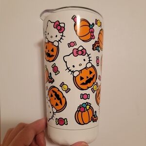 Hello Kitty Halloween Pumpkin Stainless Steel Mug
